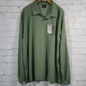 SR Traditional Fit Long Sleeve Rugby Polo 3XL NWT‎
